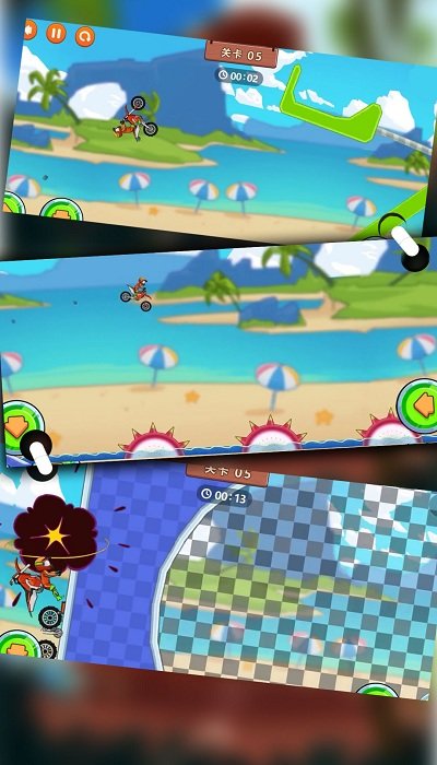 登山极限摩托2小游戏