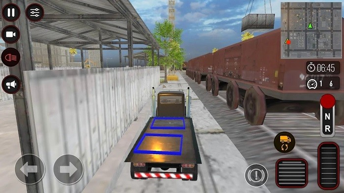 叉车运输托送游戏(truck and forklift simulator)