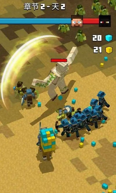 暴徒大军工艺战争游戏(mob battle craft war)