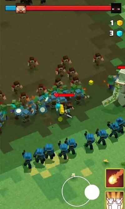 暴徒大军工艺战争游戏(mob battle craft war)