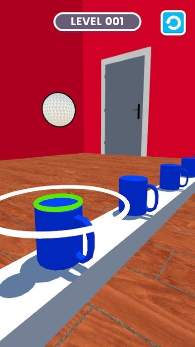 跳跃杯中球游戏(jumping ball)