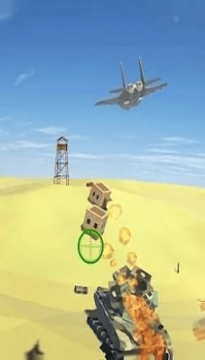 军用飞机空袭游戏(airstrike 3d)