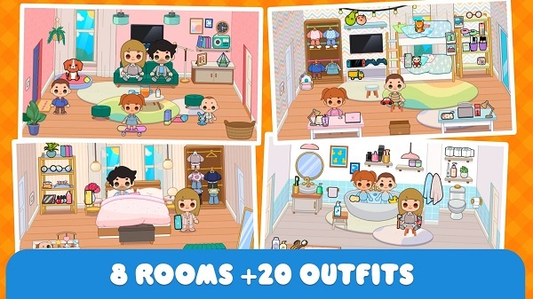 迷你家庭住宅游戏(Minni Home - Play Family)