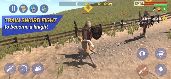 中世纪骑士冒险游戏(knight rpg)