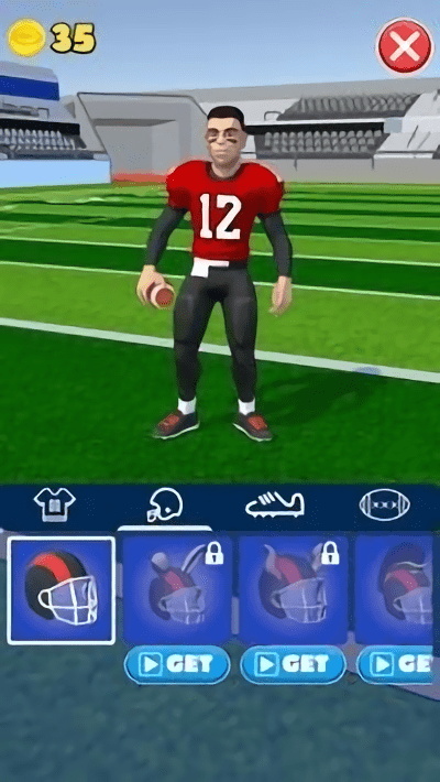超触地3d游戏(hyper touchdown 3d)