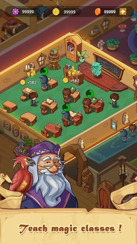 放置魔法学校idle magic school
