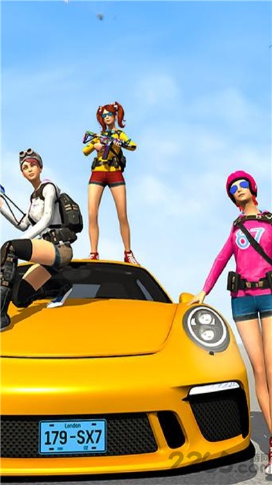 反恐女精英绝地吃鸡中文版
