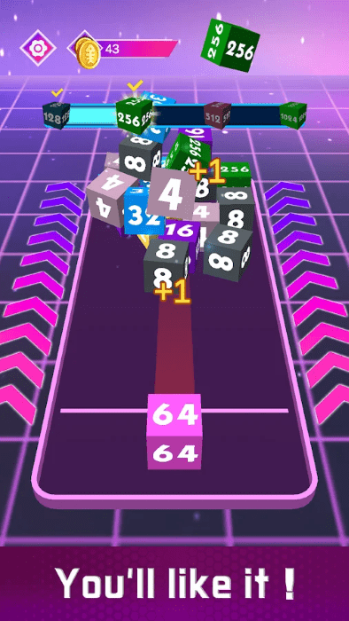 疯狂射击魔方2048游戏