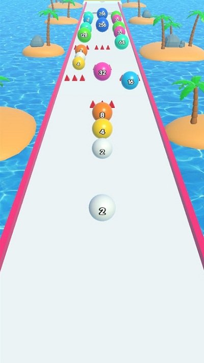 2048赛跑球手机版