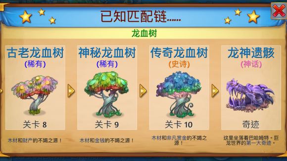 合成龙所有奇迹图册说明