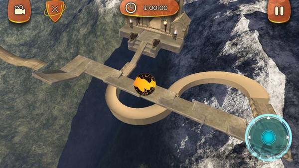 3d滚动平衡球游戏