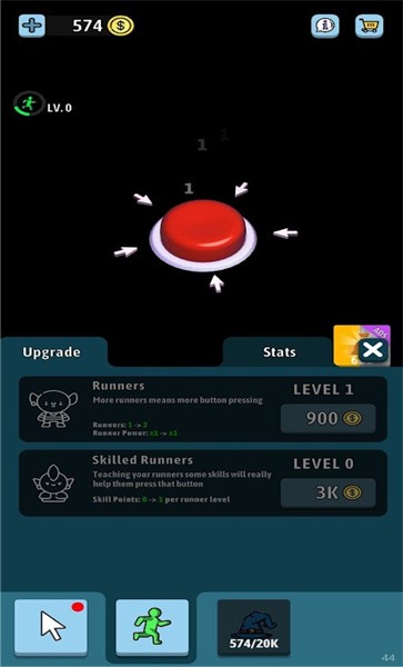 疯狂点击按钮手机版