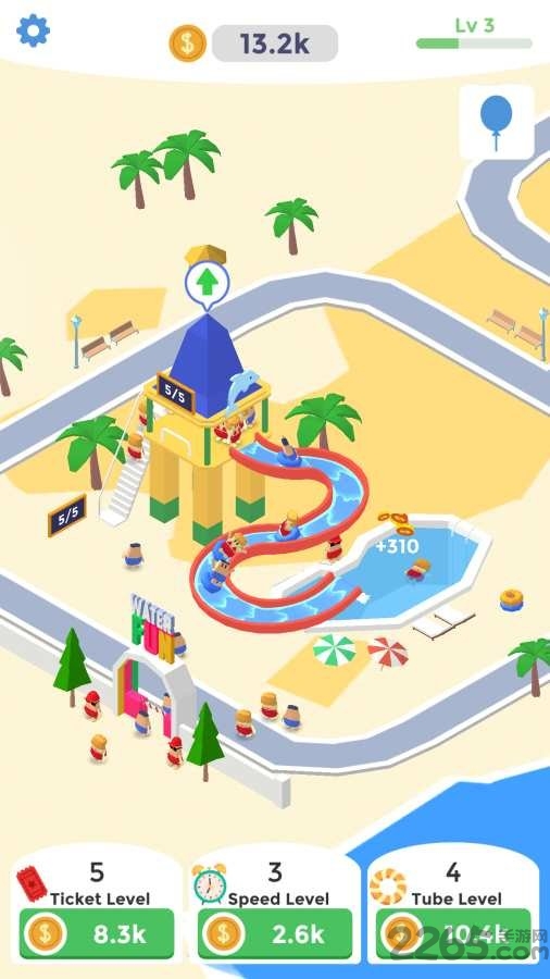 放置水上乐园官方版(Idle Aquapark)