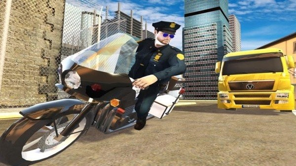 至尊交警自行车游戏