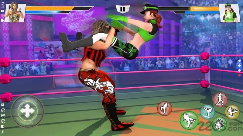 美女摔跤模拟器内置菜单版(女子格斗Bad Girls Wrestling)