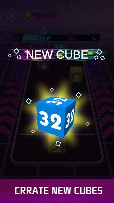 疯狂射击魔方2048游戏