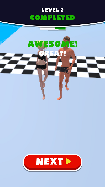 情侣赛跑3d最新版(couple run 3d)