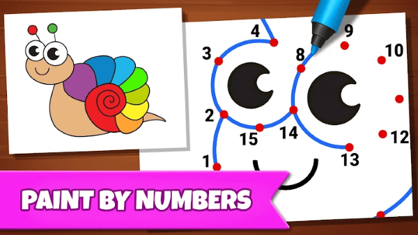 绘画游戏儿童绘画和色彩游戏(drawing games)