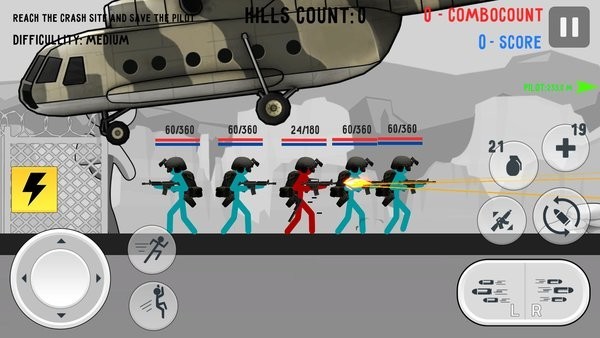 火柴人战争打击游戏(stickman warfare battle strike)