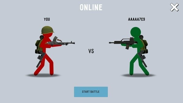 火柴人战争打击游戏(stickman warfare battle strike)