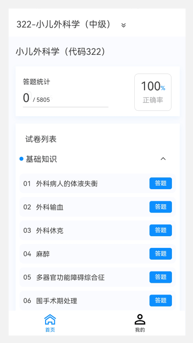小儿外科学新题库最新版下载