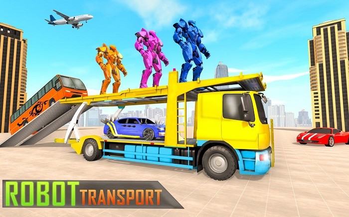 鳄鱼汽车机器人模拟器(crocodile robor car transformation)