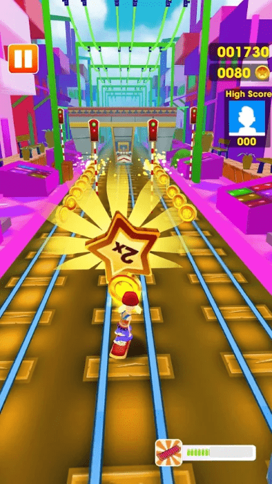 地铁巴士跑步游戏(subway bus train rush 3d)