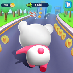 小猪熊猫跑酷手机游戏(Panda Run)