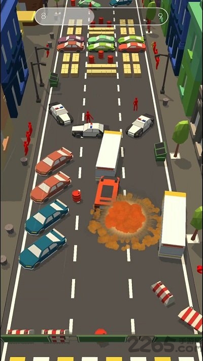 障碍道路碰撞3d正式版