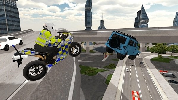警察摩托车模拟器3d最新版