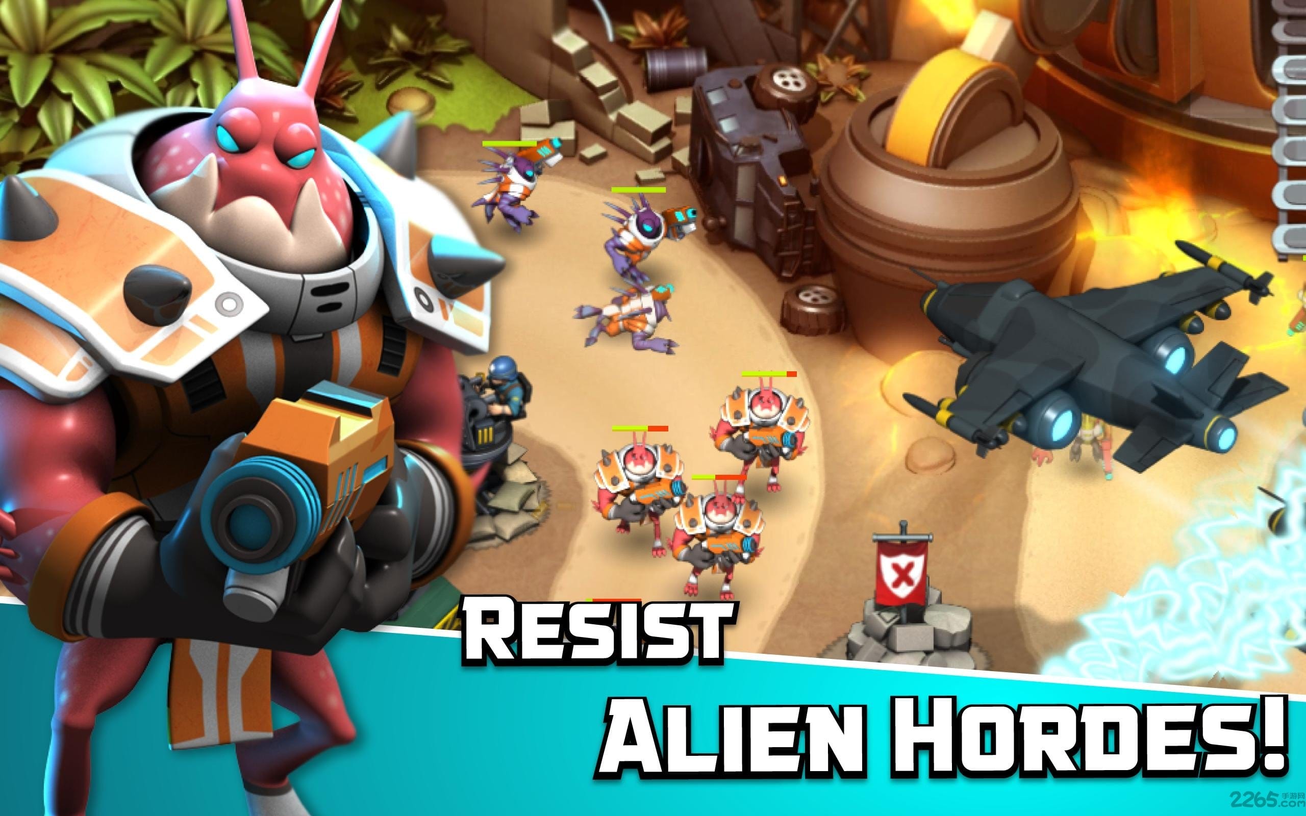 围剿外星客中文版(AlienCreepsTD)