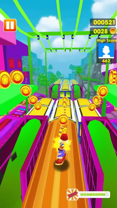 地铁巴士跑步游戏(subway bus train rush 3d)