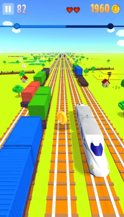 超级列车运行游戏(trainrun)