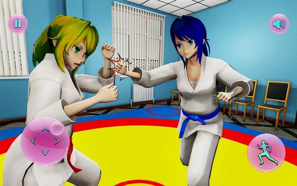 动画学校女孩生活模拟手游