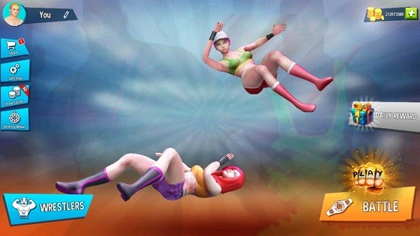 擂台摔跤冠军游戏(stylized wrestling)