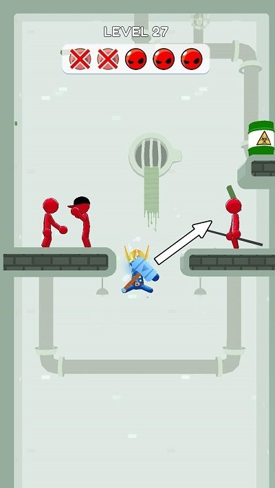 火柴人传送大师3d内置菜单版(stickman teleport master 3d)