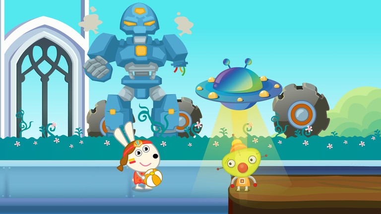 兔宝宝学数学的冒险之旅