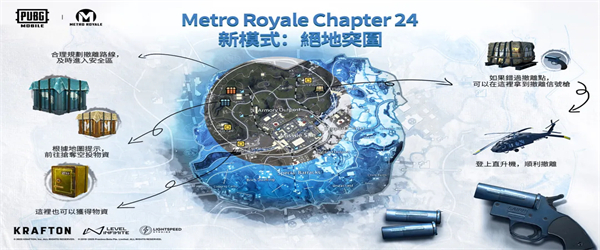 PUBG绝地求生地铁逃生突击模式怎么玩